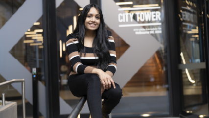 Cheshna Boolaky, Business graduate